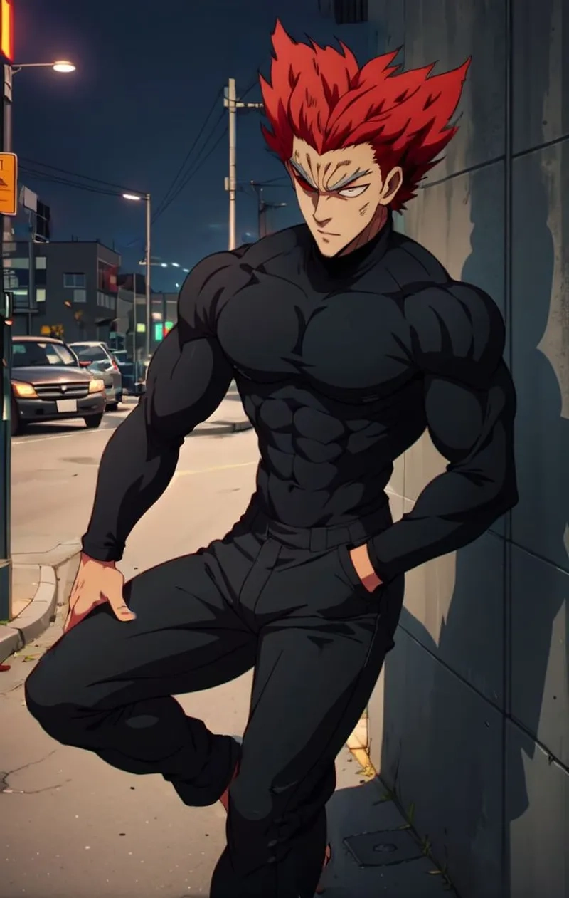 Thế đứng Garou skull pose khiến đối thủ run rẩy
