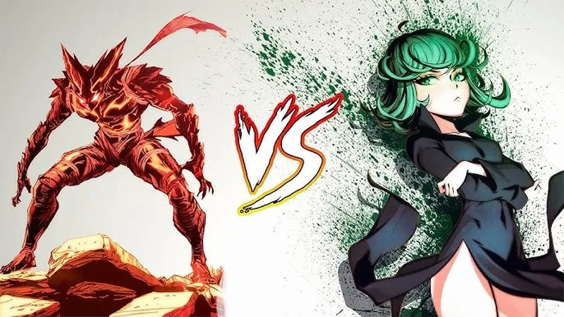 Garou x Tatsumaki khi sức mạnh tâm linh đối đầu với sức mạnh cơ bắp