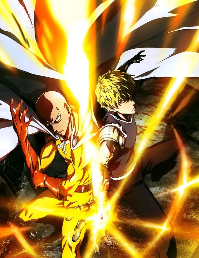 Cảnh Saitama đấm Genos thật sự gây sốc trong One Punch Man