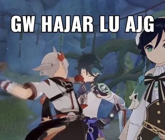 Genshin memes gif đa dạng biểu cảm từ hài hước đến “ngơ ngác”