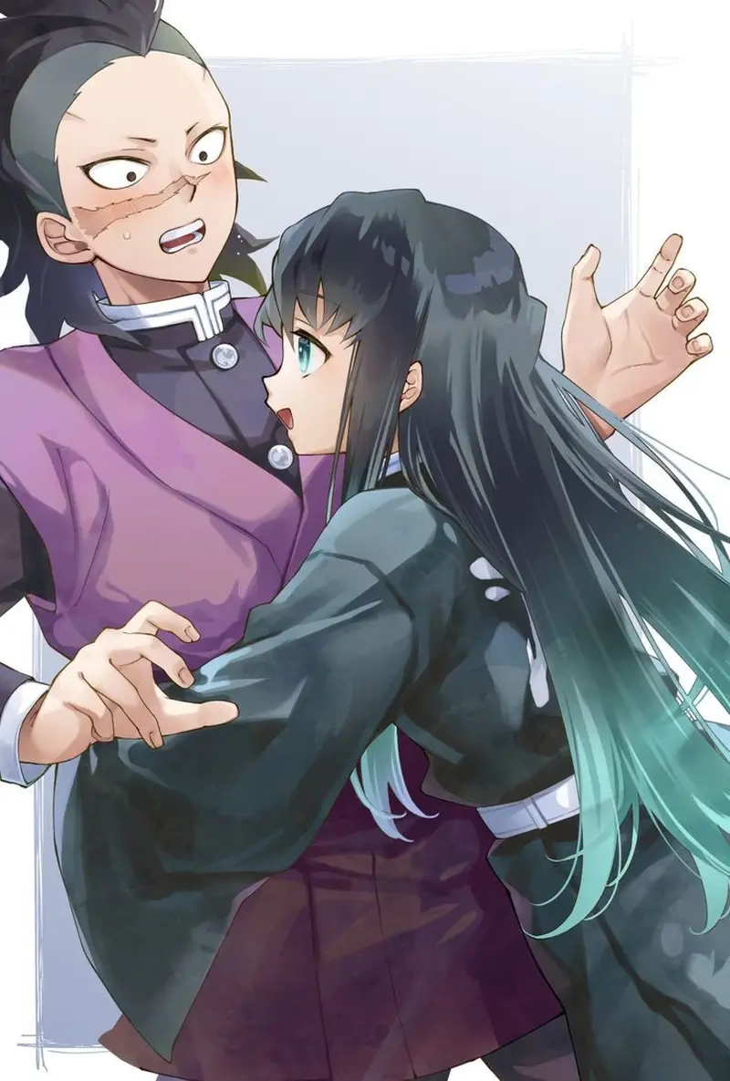 Genya x Muichiro: Một cặp đôi đầy ngạc nhiên trong Kimetsu no Yaiba