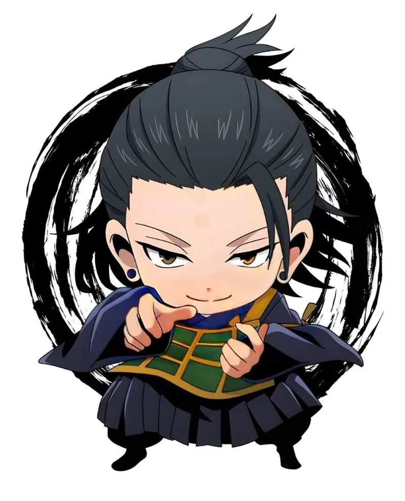 Không thể rời mắt khỏi Geto chibi đáng yêu cực độ