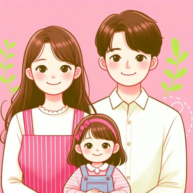 Cùng tạo nên hình chibi gia đình cho album kỷ niệm