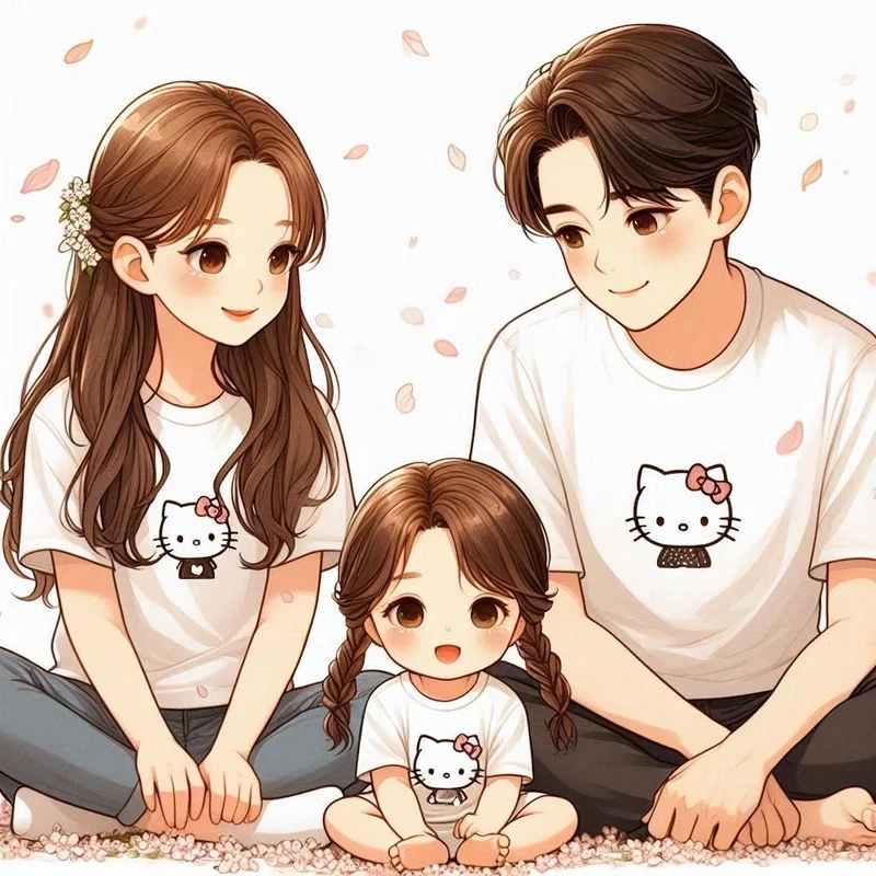 Album gia dinh chibi chất như nước cất