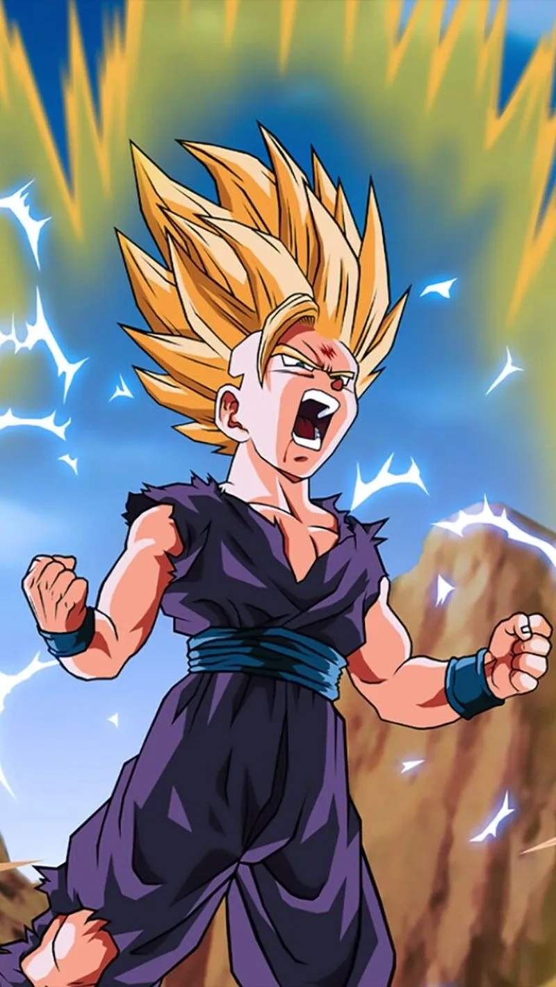 SSJ3 Gohan với sức mạnh vượt trội sẵn sàng đối mặt với mọi kẻ thù