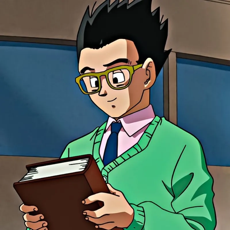 Dragon Ball Gohan đi học là những khoảnh khắc dễ thương của Gohan
