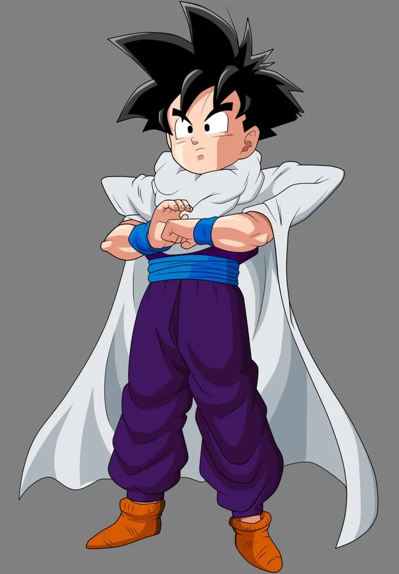 Gohan drawing thể hiện tài năng nghệ thuật của Gohan bên cạnh những trận chiến