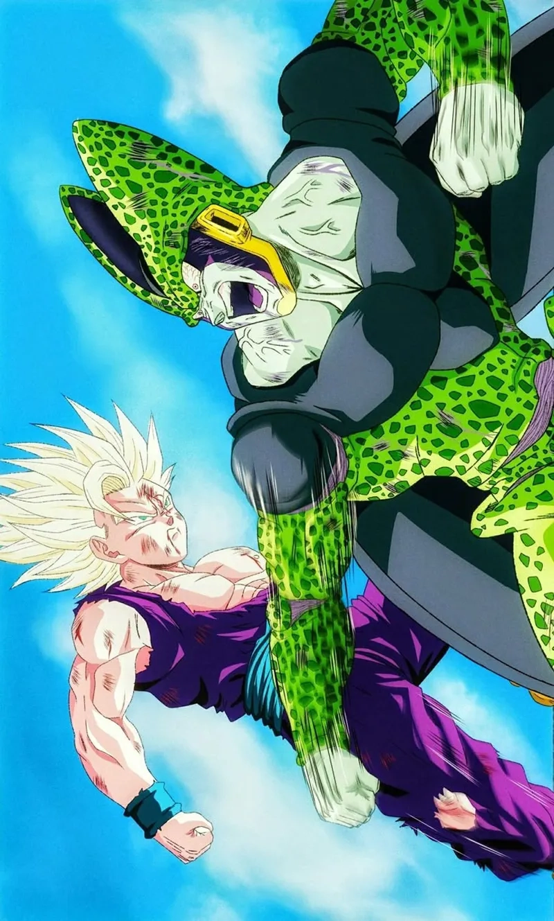 Cell vs Gohan trận chiến kinh điển trong saga Cell không thể bỏ qua