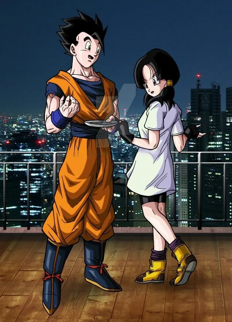 Videl x Gohan tình yêu và sự kết hợp tuyệt vời trong Dragon Ball