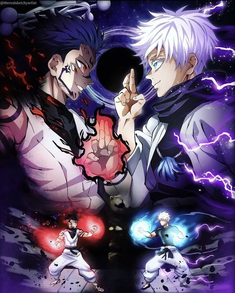 Sukuna vs Gojo manga mang đến những giây phút kịch tính