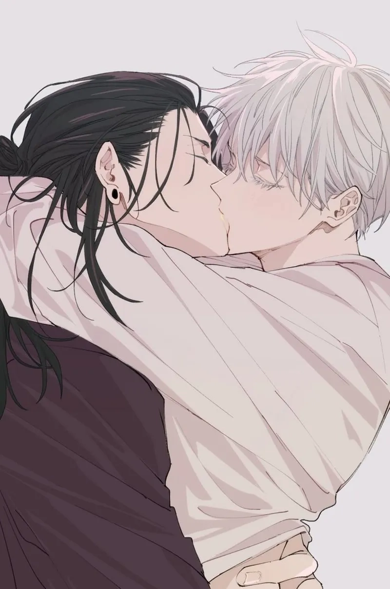 Gojo x Geto kiss gây sốt fan Jujutsu Kaisen
