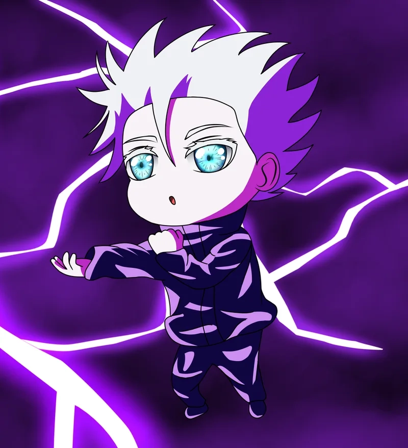 Thử ngay vẽ gojo chibi siêu đơn giản cho người mới