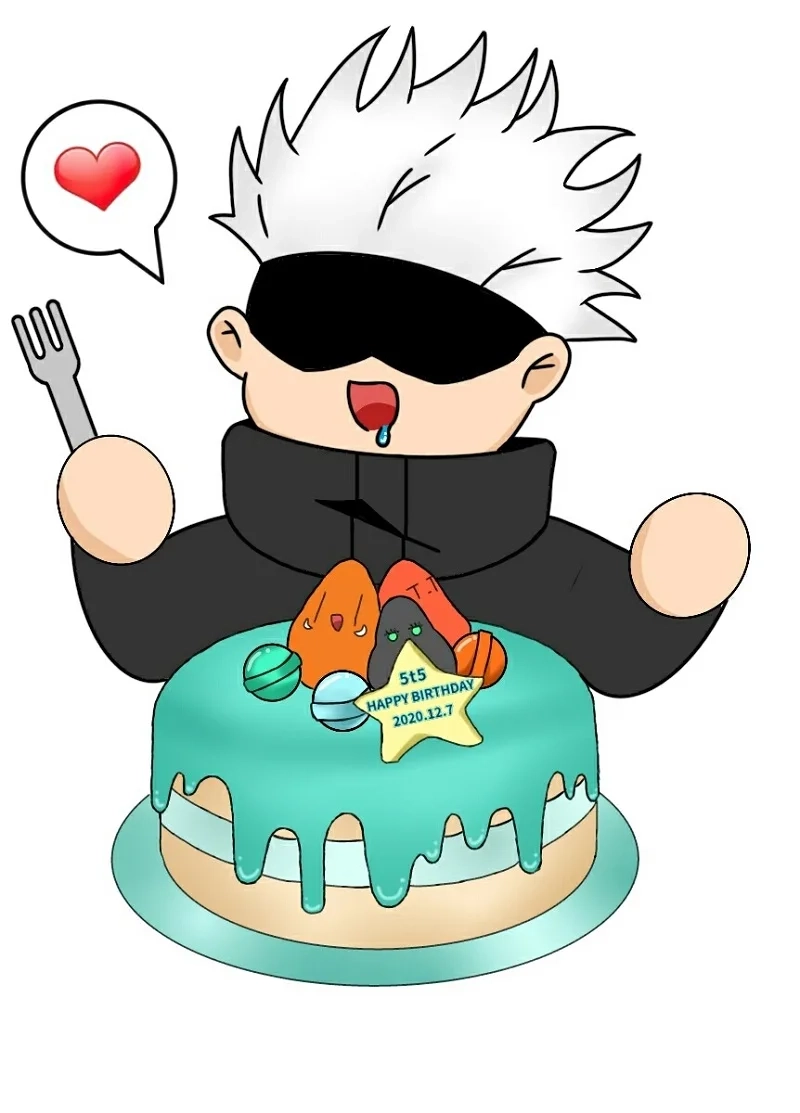 Mãn nhãn với anime gojo chibi cực cuốn hút