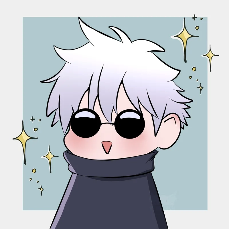 Mê mẩn ánh nhìn gojo chibi mở mắt thần thái đỉnh cao