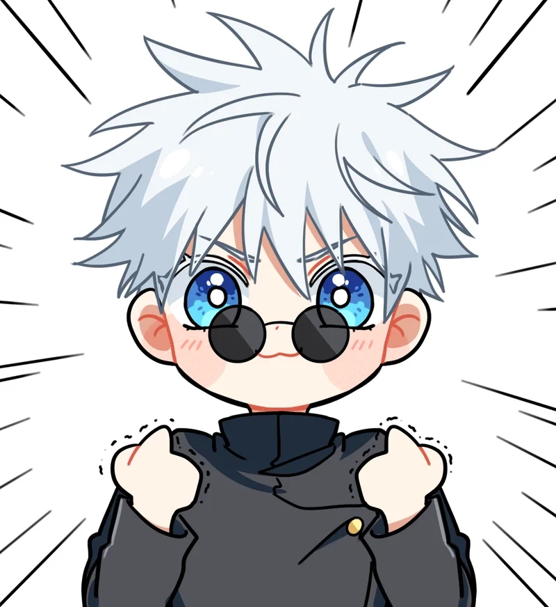 Đáng yêu hơn bao giờ hết với hình gojo chibi cute