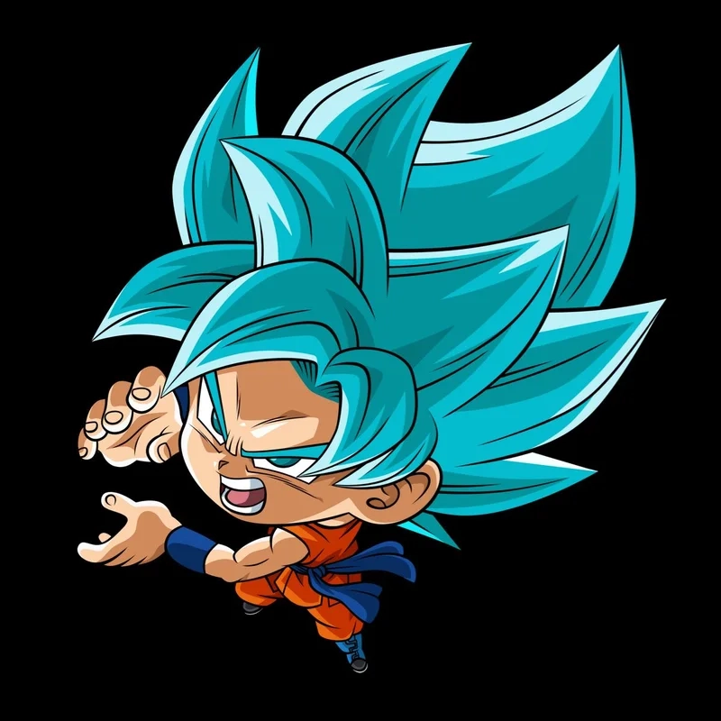 Cách vẽ goku chibi dễ dàng với những bước cơ bản