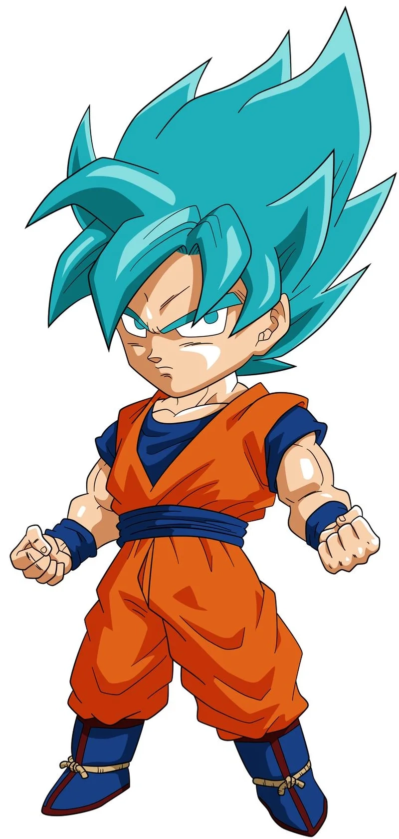 Hình goku chibi tạo nên phong cách độc đáo cho những tín đồ anime