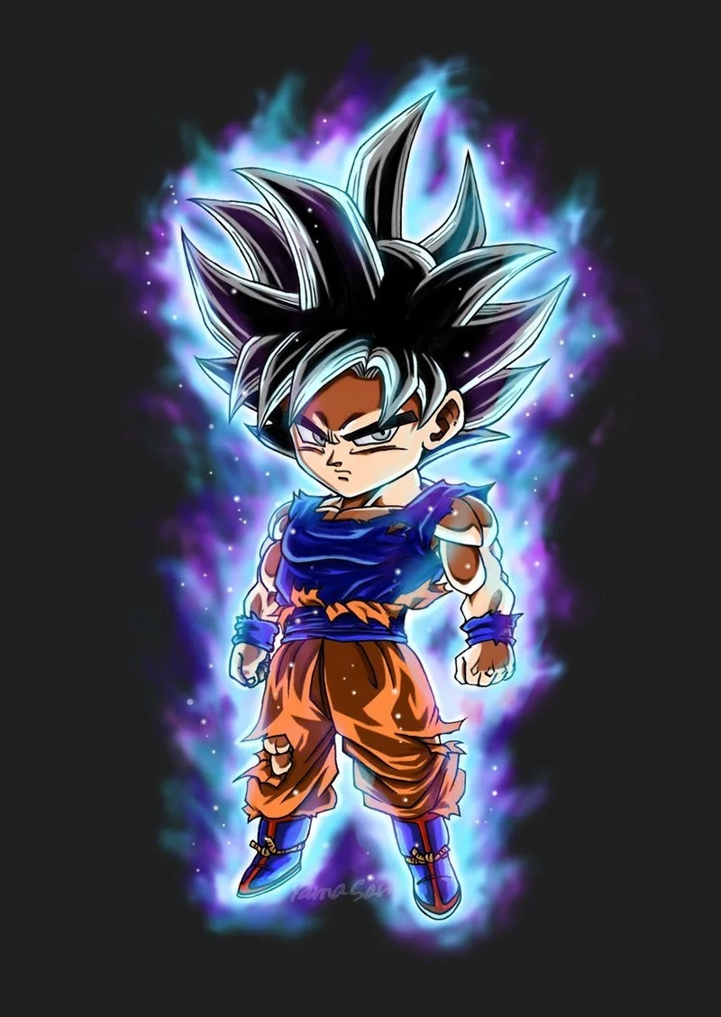 Goku chibi ngầu với những thiết kế sáng tạo và đầy sức hút