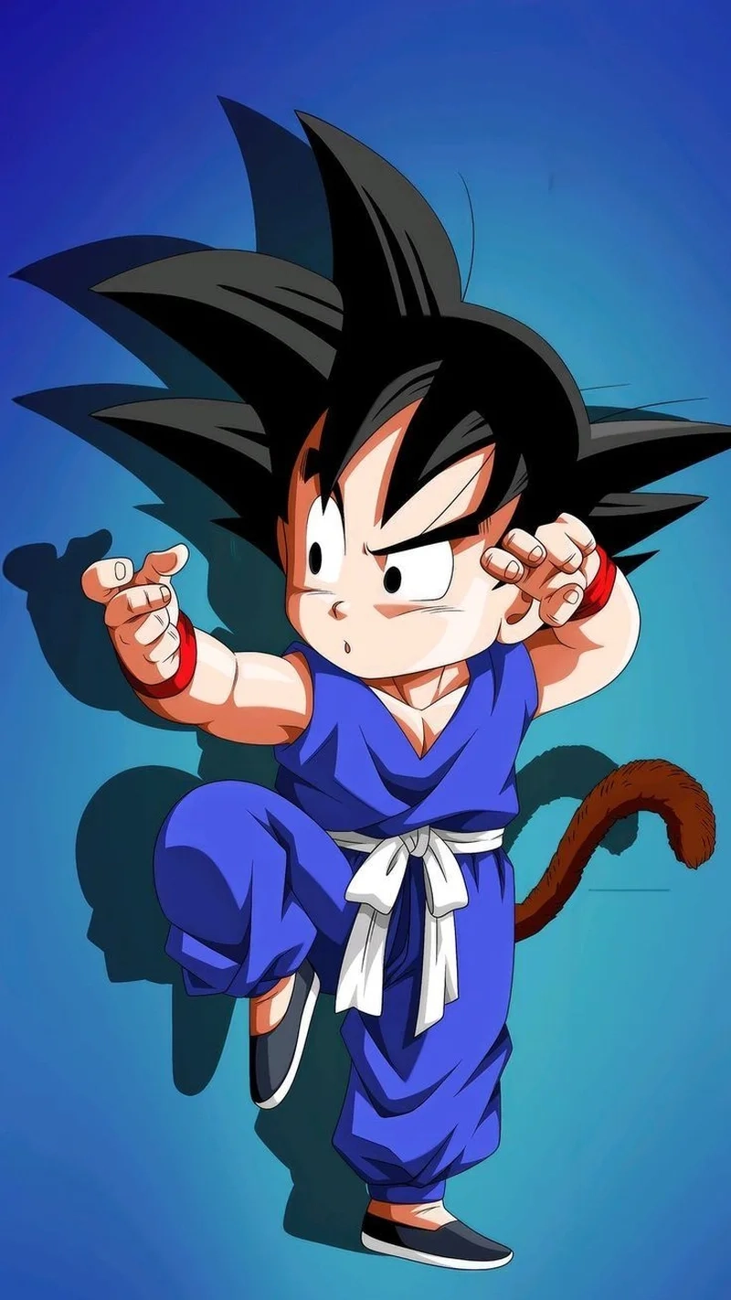 Goku chibi ultra instinct là một lựa chọn tuyệt vời cho fan Dragon Ball