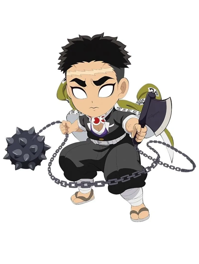 Gyomei chibi cute là một hình ảnh không thể thiếu trong bộ sưu tập