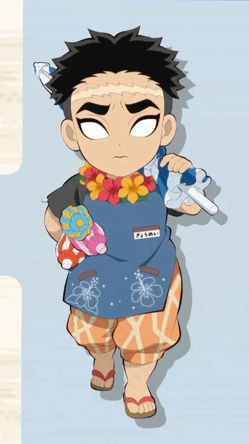 Gyomei fanart chibi luôn thu hút sự chú ý của cộng đồng