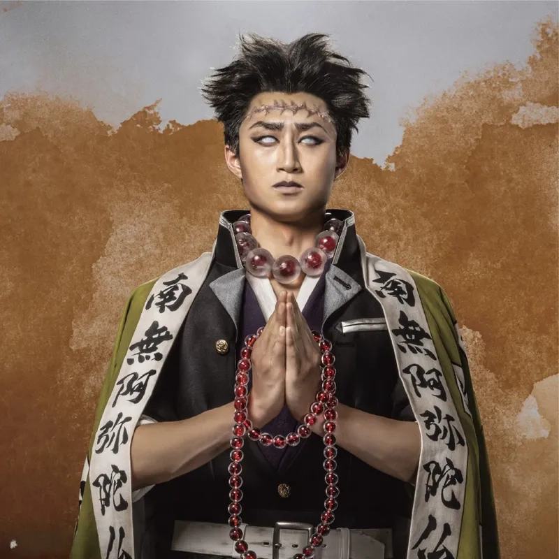 Demon Slayer Gyomei cosplay ấn tượng với độ chính xác cao