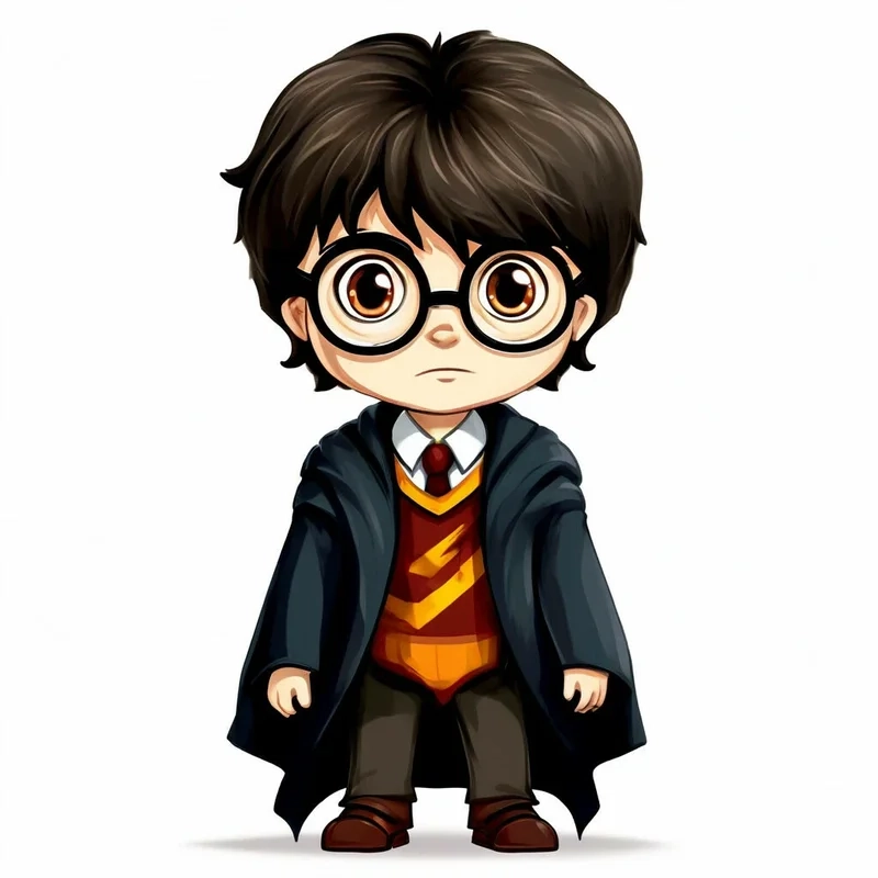 Harry Potter chibi đáng yêu sẽ khiến bạn không thể rời mắt
