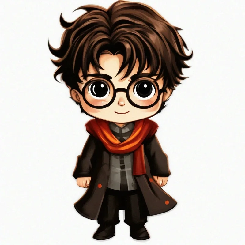 Vẽ harry potter chibi và thể hiện sự sáng tạo của bạn