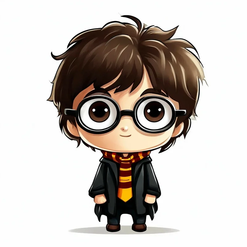 Harry potter chibi cute khiến ai cũng phải yêu ngay lập tức