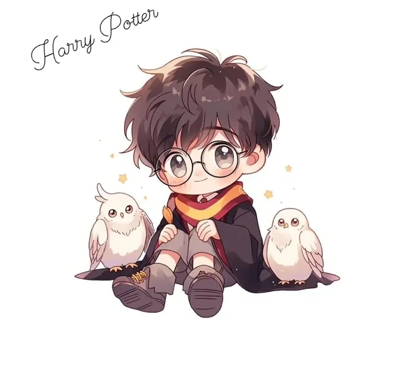 Hình ảnh harry potter chibi mang đến sự tươi mới cho bộ sưu tập