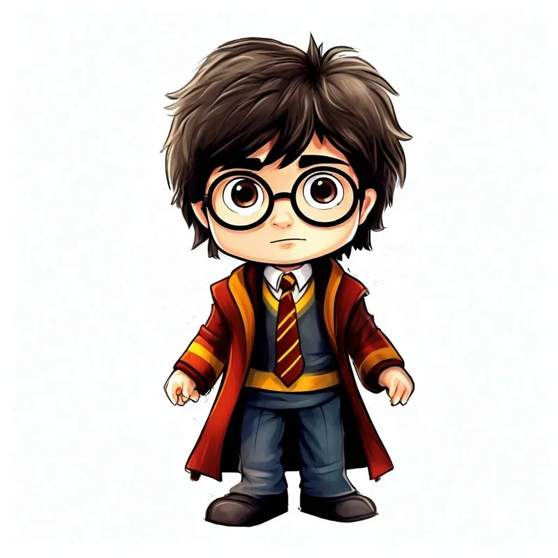 Harry chibi dễ thương sẽ khiến bạn phải yêu ngay từ cái nhìn đầu tiên