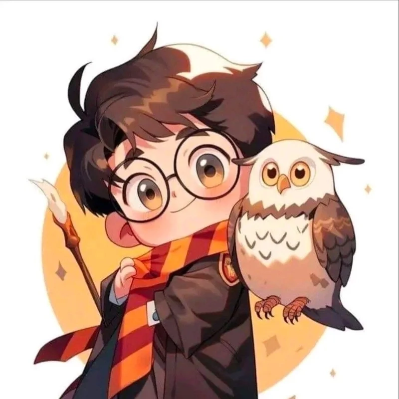 Harry potter chibi christmas là món quà tuyệt vời cho các fan của Harry Potter