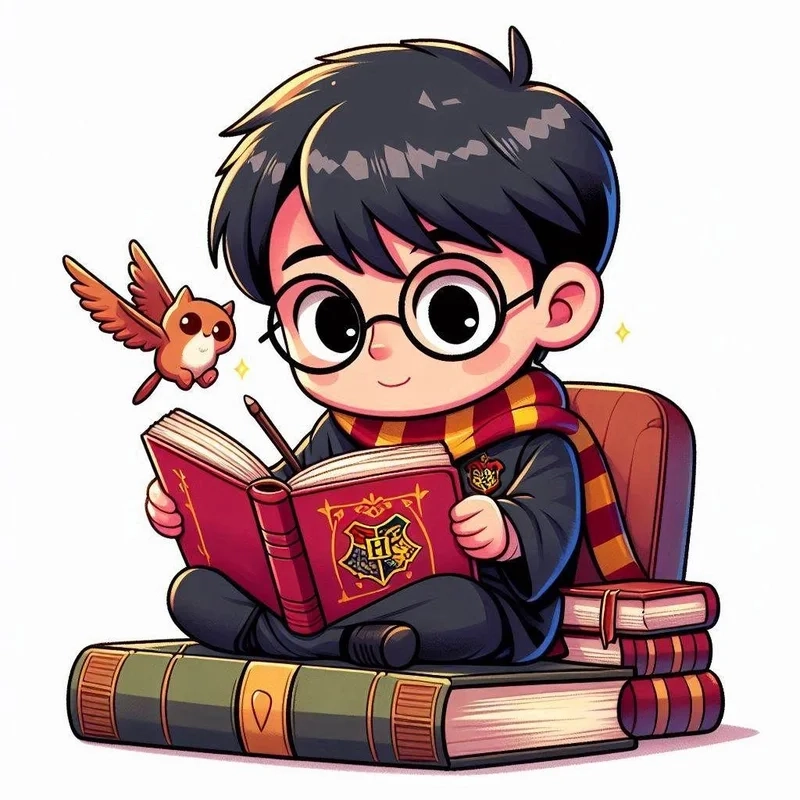 Harry potter chibi drawing là cách tuyệt vời để thể hiện tình yêu với Harry Potter