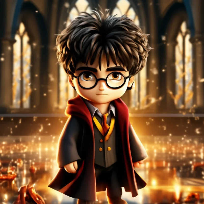 Harry potter chibi hermione là một trong những nhân vật dễ thương nhất