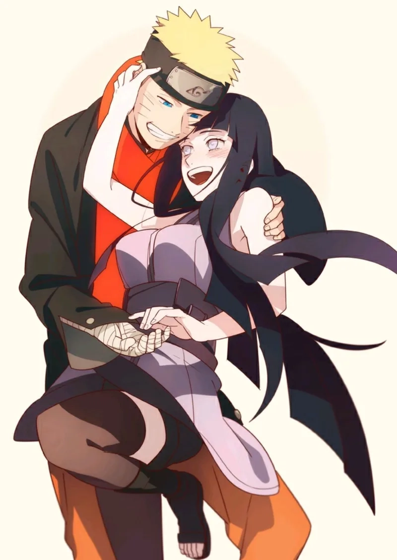Tổng hợp hình Naruto và Hinata qua các phần anime