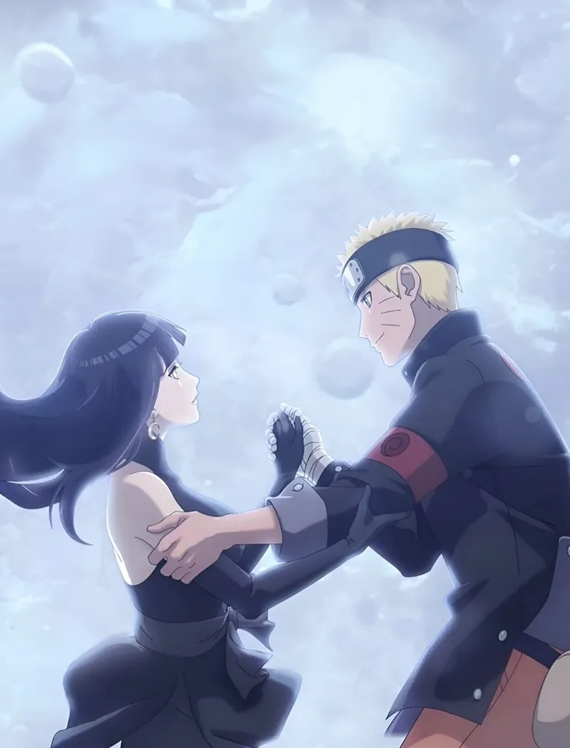 Khoảnh khắc dễ thương giữa Naruto với Hinata