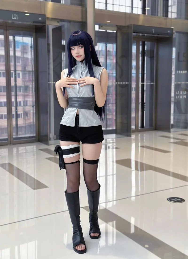 Hóa thân thành nàng ninja với cosplay Hinata cực chuẩn