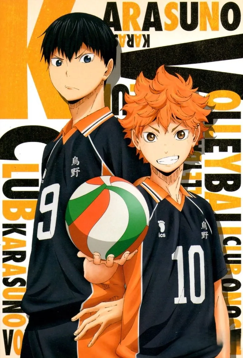 Hinata Shouyou x Kageyama tạo nên bộ đôi huyền thoại trong Haikyuu