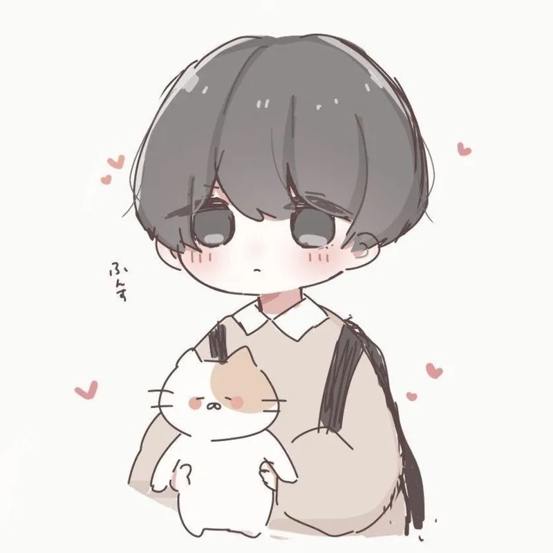 Bộ sưu tập mới hình anime nam chibi cute cực chất