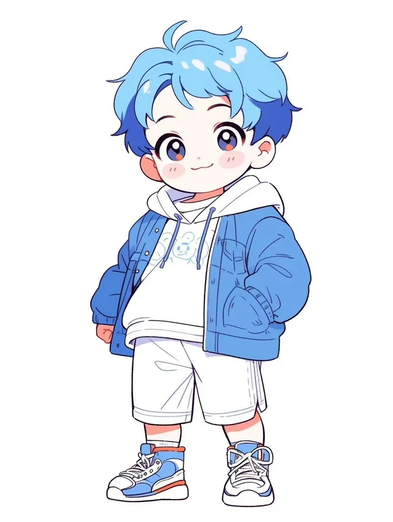 Tải nhanh bộ hình chibi cute dễ về nam cực cool