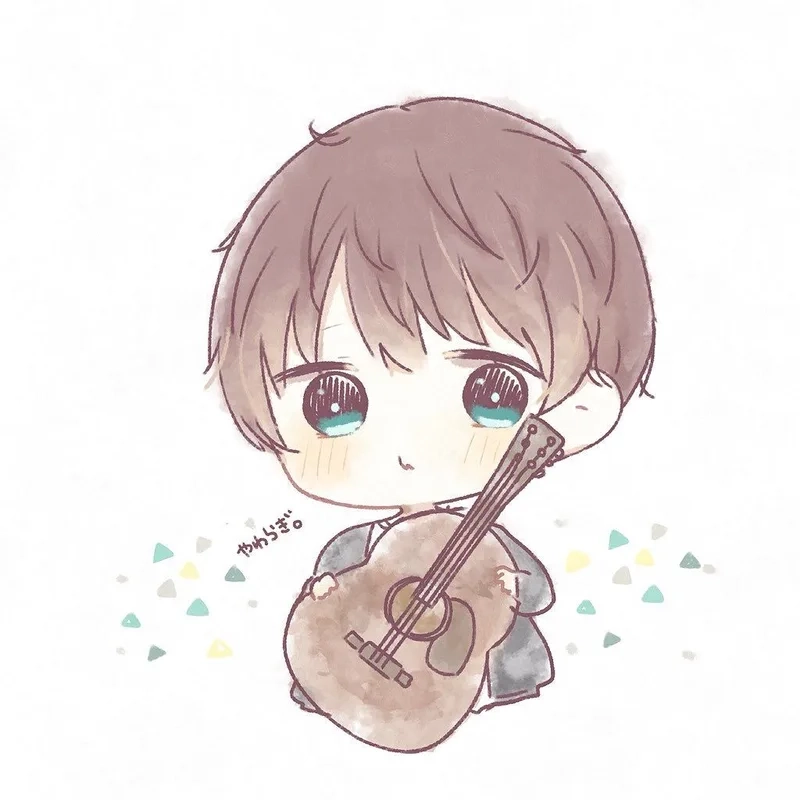 Cực phẩm hình nền từ hình chibi nam cute hot trend