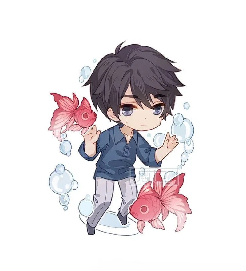 Tự tin khoe cá tính với hình chibi nam dễ thương