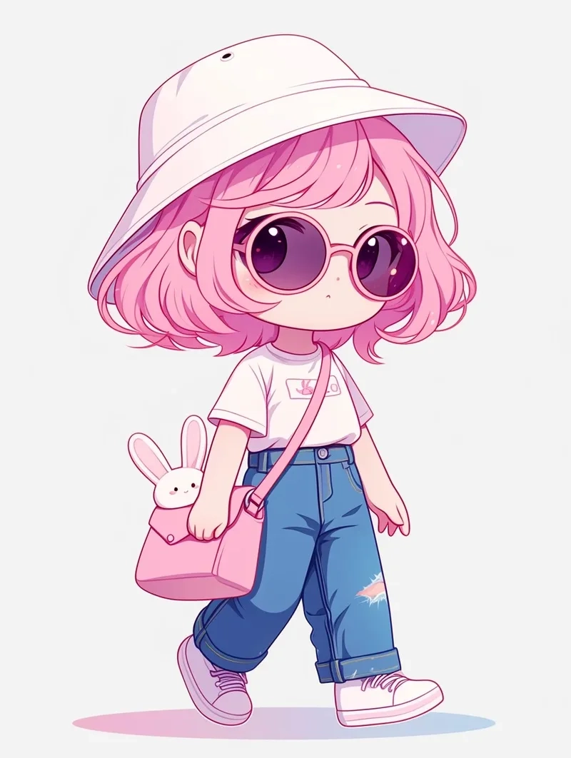 Bộ sưu tập dễ thương cute anime chibi nữ đẹp lung linh