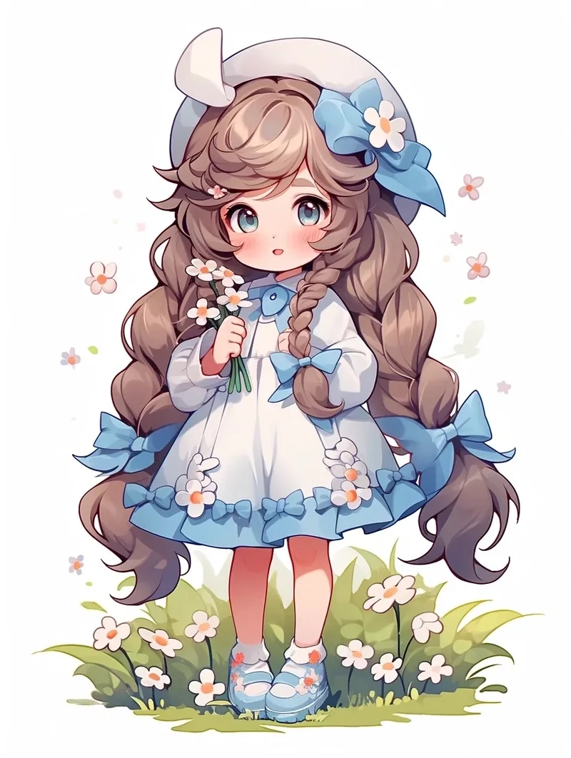 Bộ sưu tập hình chibi nữ đẹp đẹp mê ly