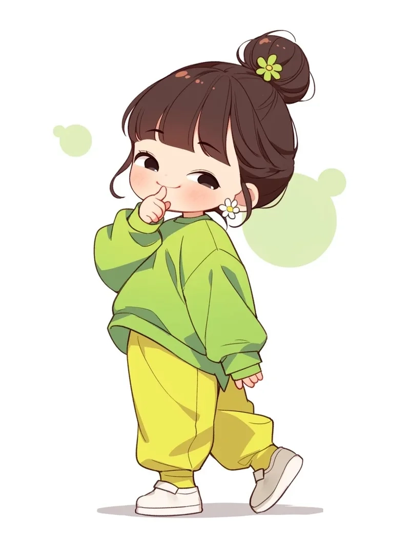 Chiêm ngưỡng hình nền chibi cute nữ dễ thương hết nấc