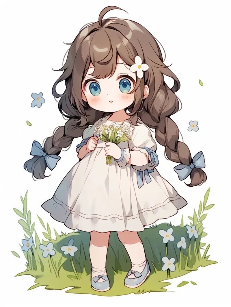 Tuyển chọn hình nền chibi nữ cute đáng yêu cho bạn