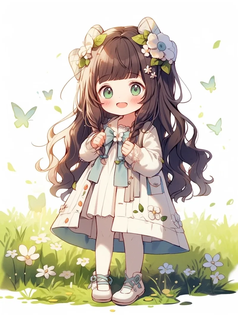 Khám phá hình nền cute nữ chibi hot nhất hiện nay