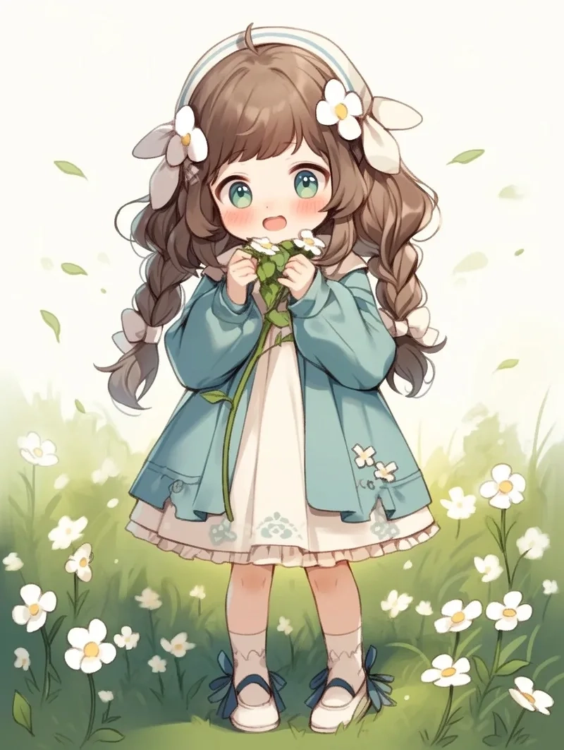 Ai yêu sự đáng yêu không thể bỏ qua hình ảnh anime chibi nữ dễ thương