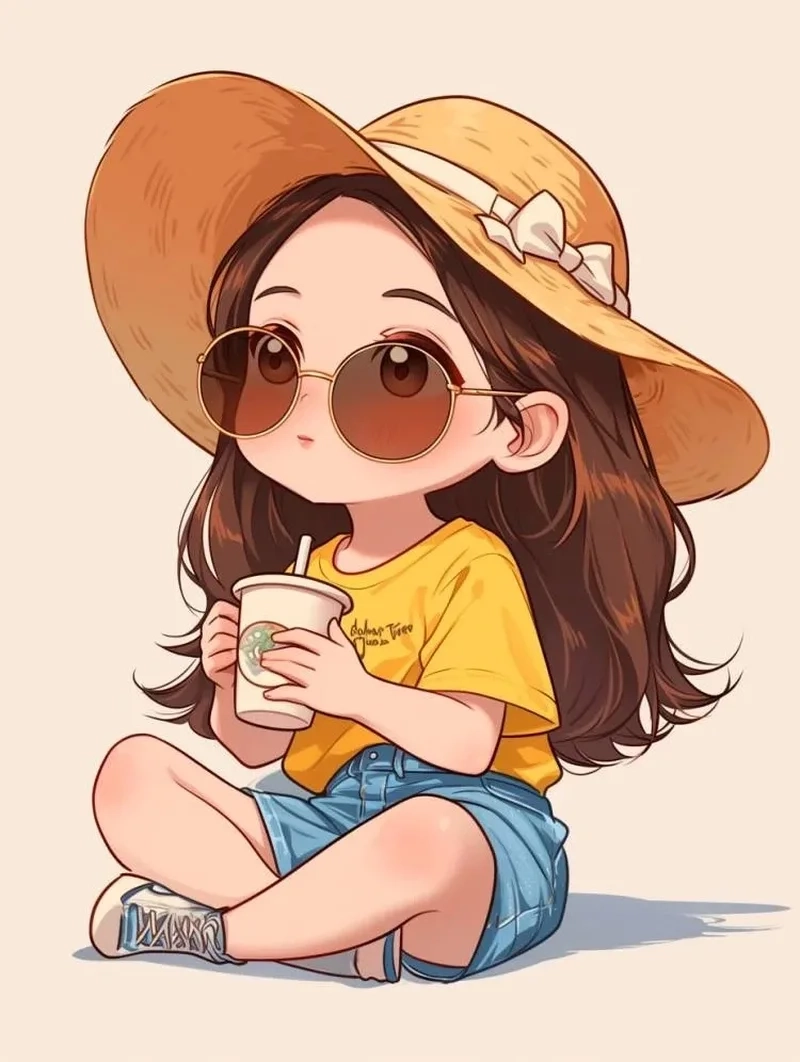 Mê mẩn với thế giới hình ảnh anime cute nữ chibi ngọt ngào