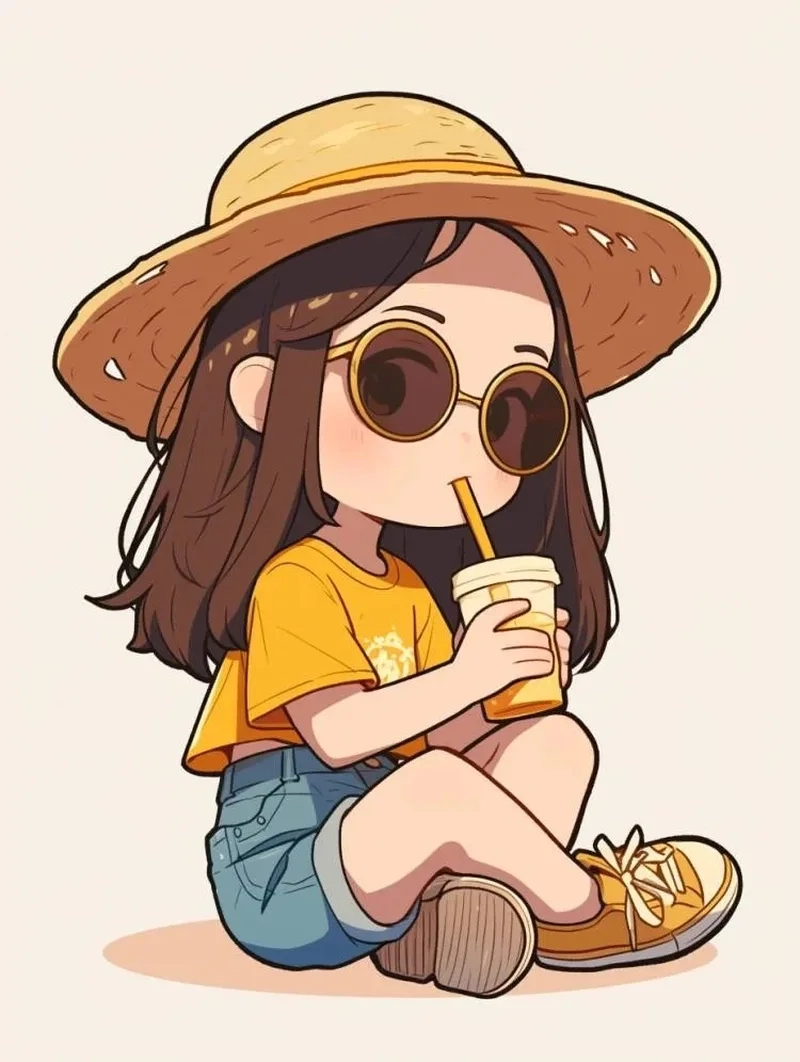 Bộ sưu tập hình ảnh chibi cute nữ khiến tim tan chảy